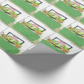 Koe TV Shows Grappige Cartoon Cadeaupapier (Hoek)