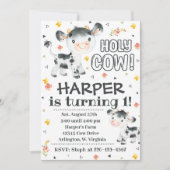 Koe Uitnodiging Koe Heilige  (Voorkant)