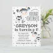 Koe Uitnodiging Koe Heilige  (Staand voorkant)