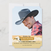 Koe Uitnodiging tot foto van schedel (Voorkant)