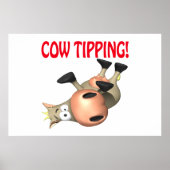 Koe uitzetten poster (Voorkant)