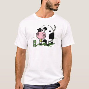 Koe uitzetten t-shirt