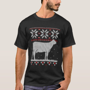 Koe vaars lelijke trui vee boerenleven geschenken t-shirt