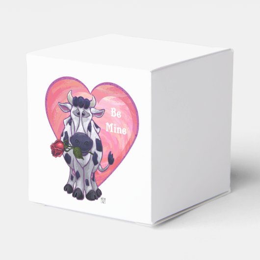 Koe Valentijnsdag Bedankdoosjes (Achterkant)