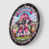 Koe Valentijnsdag Love Grote Klok (Hoek)