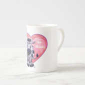 Koe Valentijnsdag Porselein Kop (Voorkant rechts)