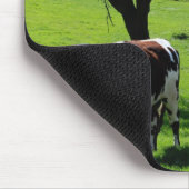 Koe van bloeiende appelbomen in Normandië Muismat (Hoek)