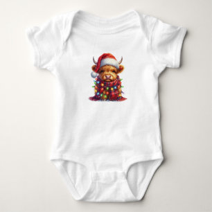 Koe van Christmas Highland Romper