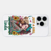 Koe van de Gepersonaliseerd hooglanden iPhone Hoesje (Achterkant horizontaal)