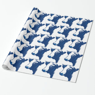 Koe van het dier cadeaupapier