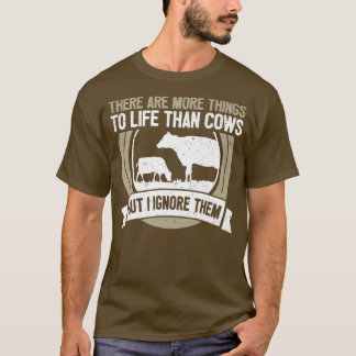 Koe van het Gezegde van de rundveestapel koe T-shirt