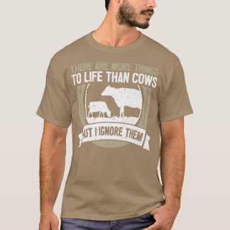 Koe van het Gezegde van de rundveestapel koe T-shirt