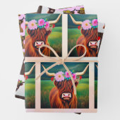 Koe van het land Kreukpapier voor vloerbedekking, Inpakpapier Vel (In situ)