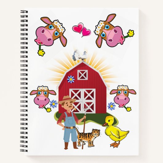 Koe van Notitieboek van spiraal (Voorkant)