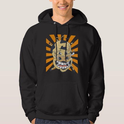 Koe van pompen hoodie (Voorkant)