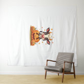 Koe van pompoenpatch wandkleed (In Situ (horizontaal))