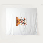 Koe van pompoenpatch wandkleed (Voorkant (horizontaal))