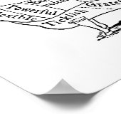 Koe Vegan Poster (Hoek)