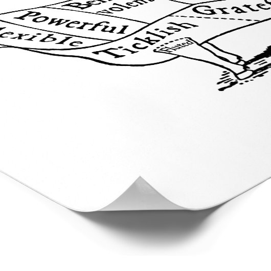 Koe Vegan Poster (Hoek)