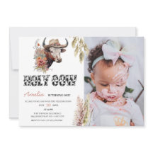 Koe verjaardag | Eerste verjaardag foto