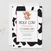 Koe verjaardag kaart (Voorkant)