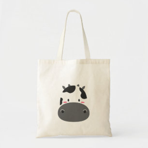 Koe Verjaardag Kinder Kunst Tote Bag