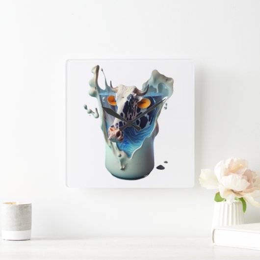 Koe Vierkante Klok (Huis)