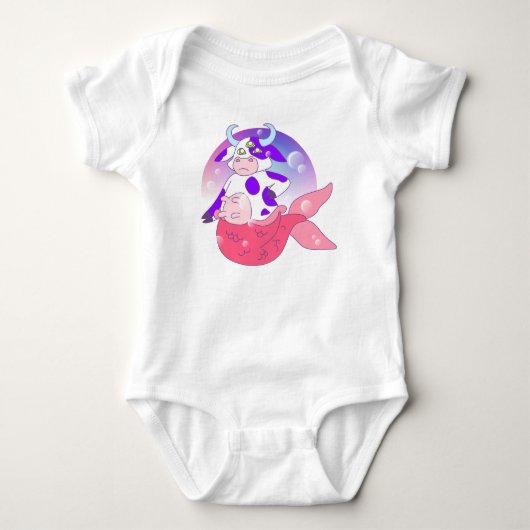 koe vis parodie romper (Voorkant)