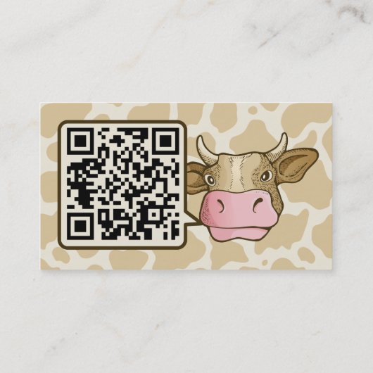 Koe Visitekaartje (Achterkant)