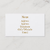 KOE VISITEKAARTJE (Achterkant)