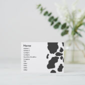 Koe | visitekaartje (Staand voorkant)