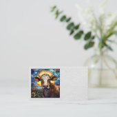 Koe Visitekaartjes (Staand voorkant)