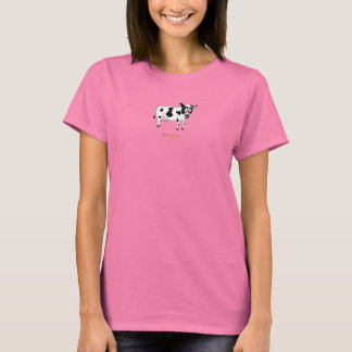 Koe volwassen Design T-Shirt