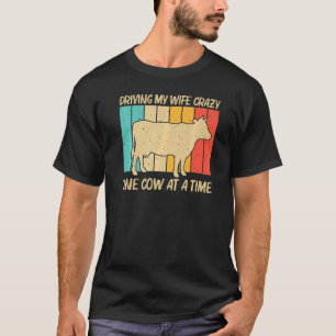 Koe voor de Koe van de van de melkboer voor manne T-shirt