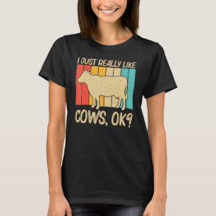 Koe voor de Koe van de  van de melkveehouderij T-shirt