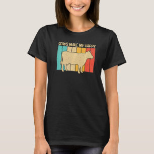 Koe voor de Koe van de  van de melkveehouderij T-shirt