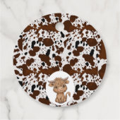 Koe voor Koe op het hoogste niveau - 'Birthday Fav Bedankjes Labels (Achterkant)