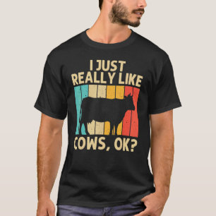 Koe voor mannen Boerderij Koe melkveehouderij 1 T-shirt