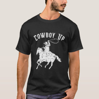 Koe voor rodeo-fans en western t-shirt