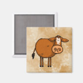 koe vredesliefde magneet (Voorkant / Achterkant)