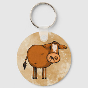 koe vredesliefde sleutelhanger