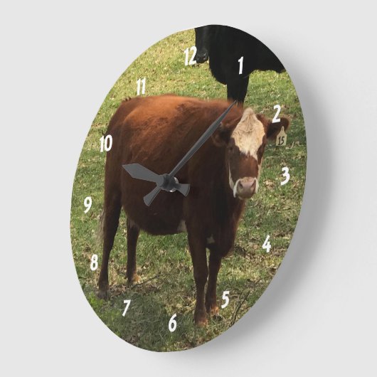 Koe wandklok (Hoek)