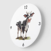 Koe wandklok (Hoek)