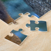 Koe-wapiti Montana. Legpuzzel (Zijkant)
