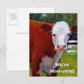 KOE: WE VERPLAATSEN KAART (Voorkant / Achterkant)