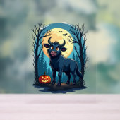 Koe weerwolftransformatie acryl bord (Neutraal)