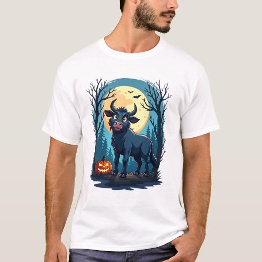 Koe weerwolftransformatie t-shirt (Voorkant)
