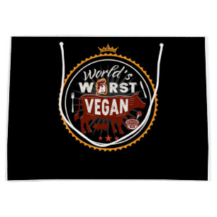 Koe werelden slechtste Vegan Vat BBQ Groot Cadeauzakje