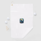 Koe Werewolf Transformatie Golfhanddoek (Insitu)