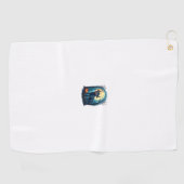 Koe Werewolf Transformatie Golfhanddoek (Horizontaal)